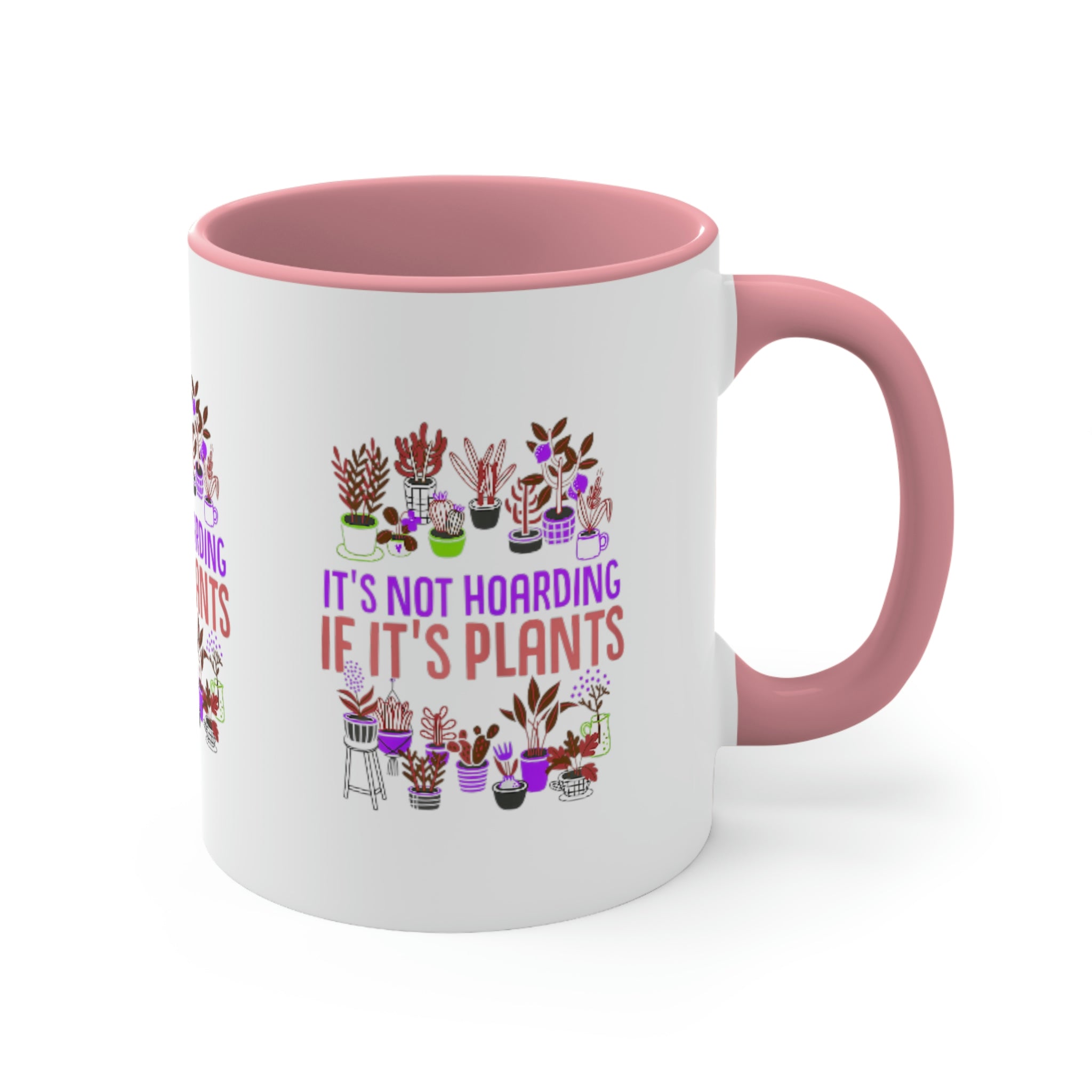 "It' Not Harding If It's Plants" Accent Coffee Mug, 11oz - SHOP LUV FARMS