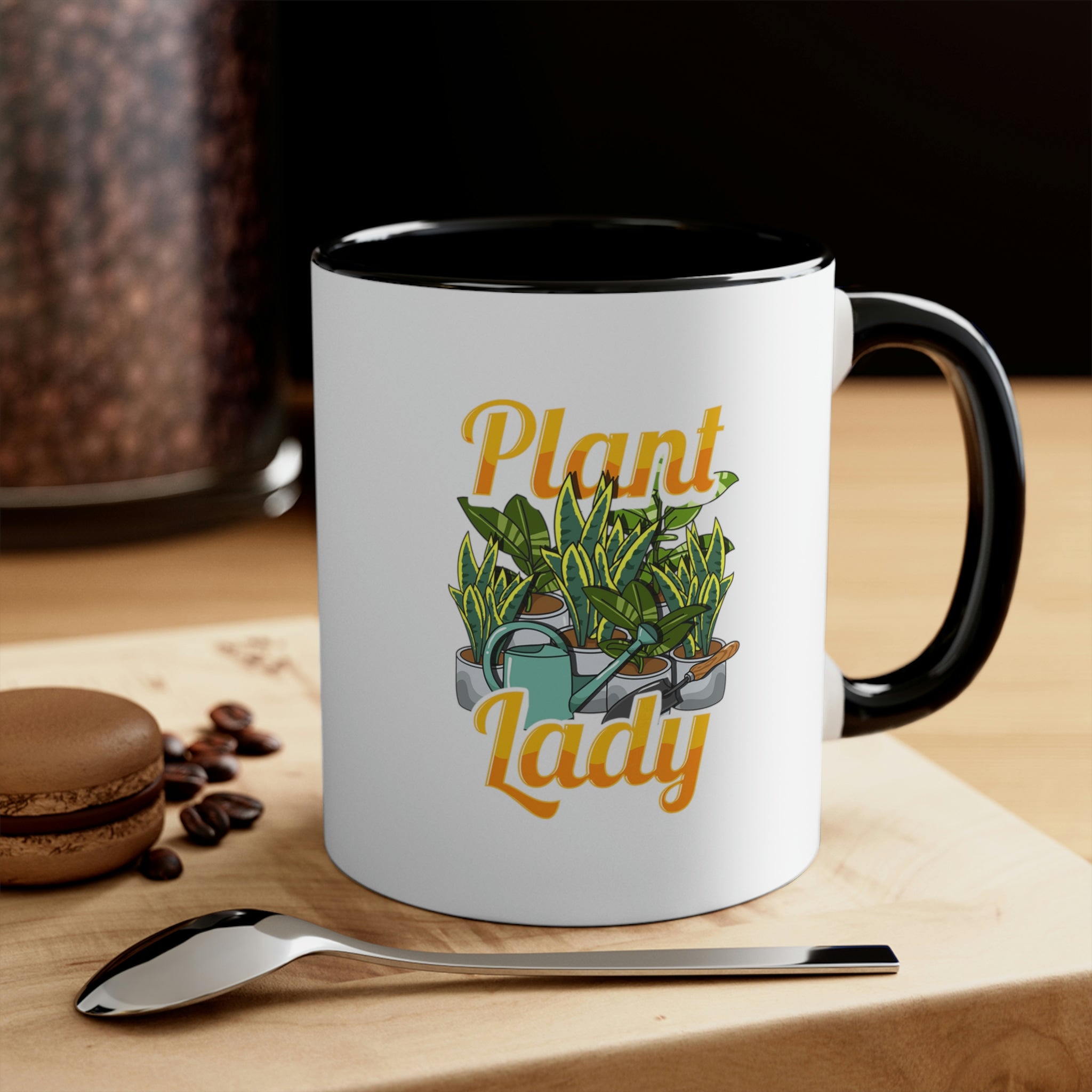 ""Plant Lady" Accent Coffee Mug, 11oz - SHOP LUV FARMS