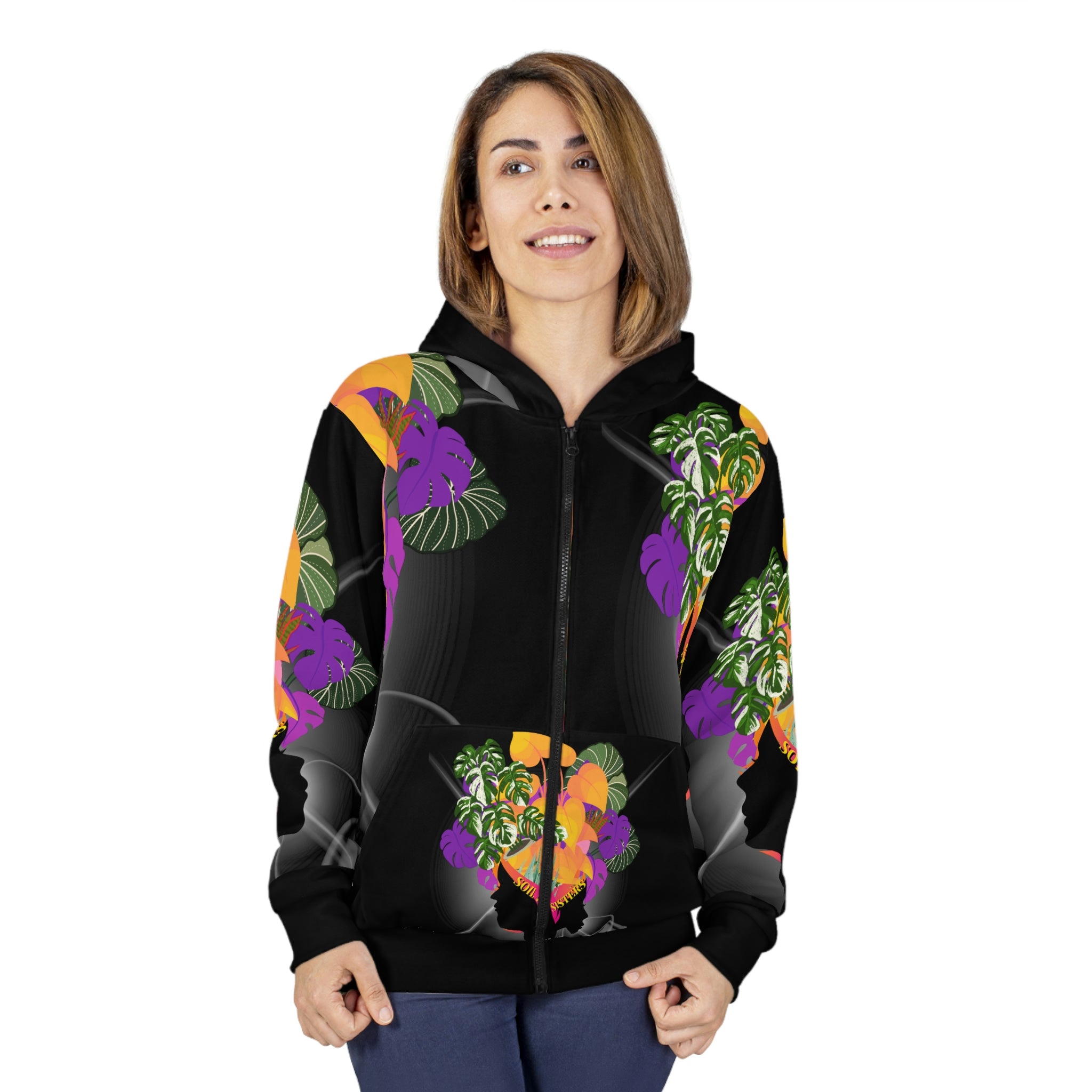 THE "SOIL SISTERS" Exclusive Design Unisex Zipper Hoodie - SHOP LUV FARMS