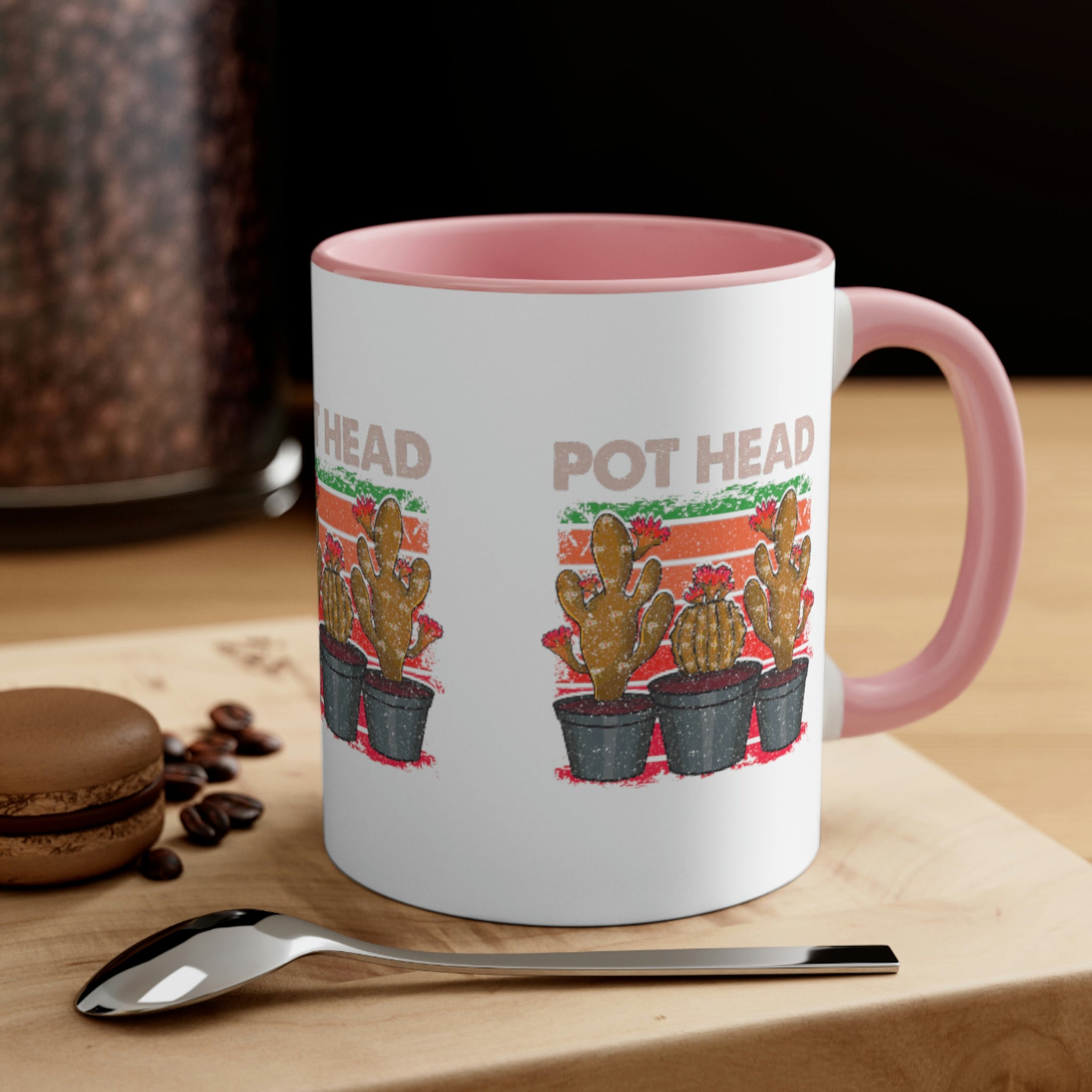 "Pot Head" Accent Coffee Mug, 11oz - SHOP LUV FARMS