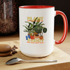 "Plant Daddy" LUV FARMS DesignsTwo-Tone Coffee Mugs, 15oz - SHOP LUV FARMS