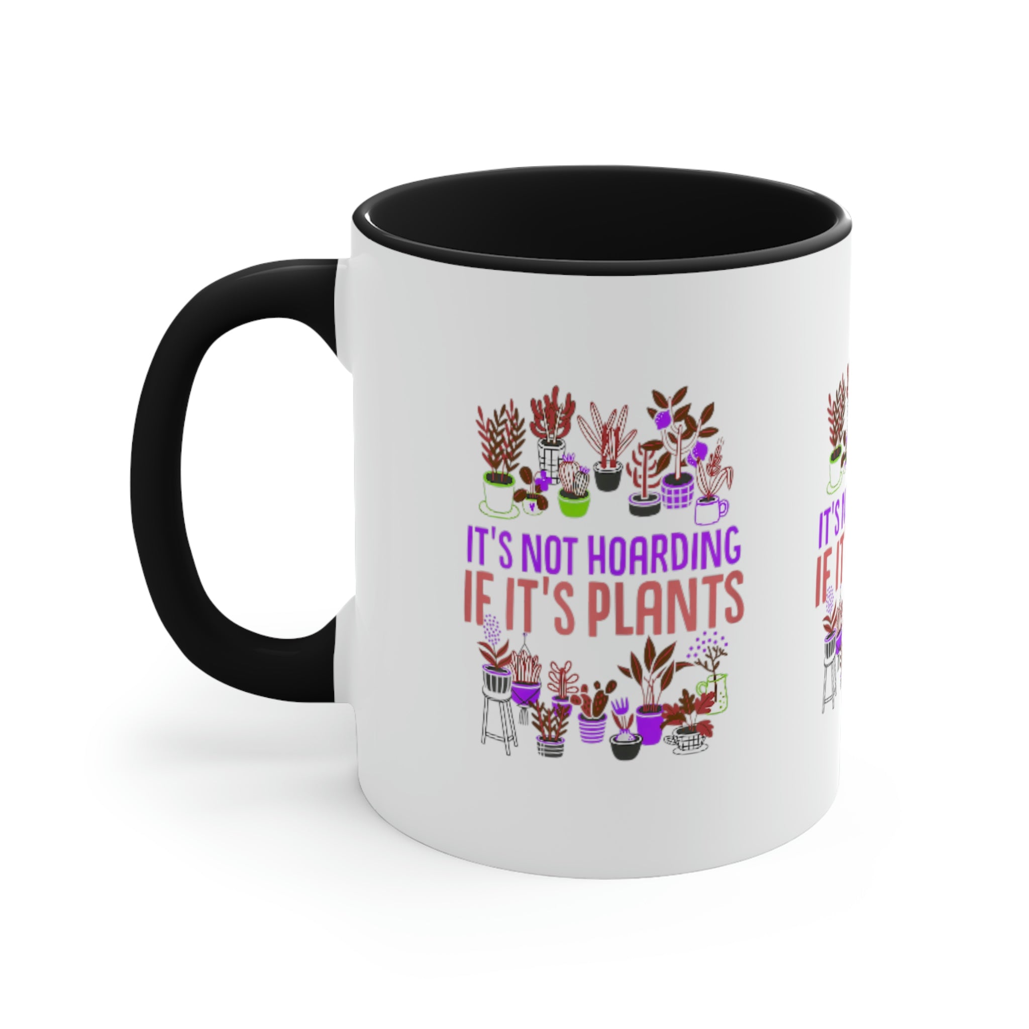 "It' Not Harding If It's Plants" Accent Coffee Mug, 11oz - SHOP LUV FARMS