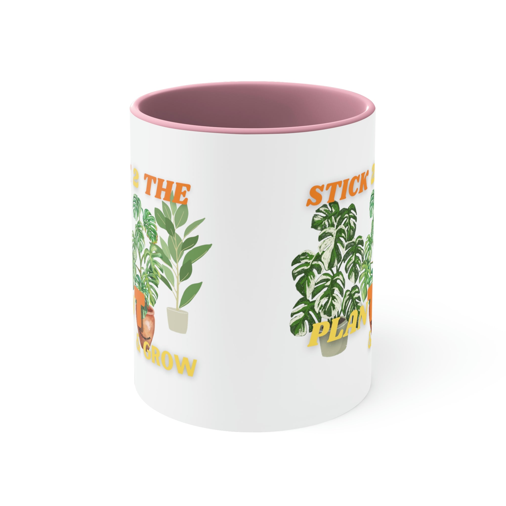 Stick 2 The Plan-T Accent Coffee Mug, 11oz - SHOP LUV FARMS