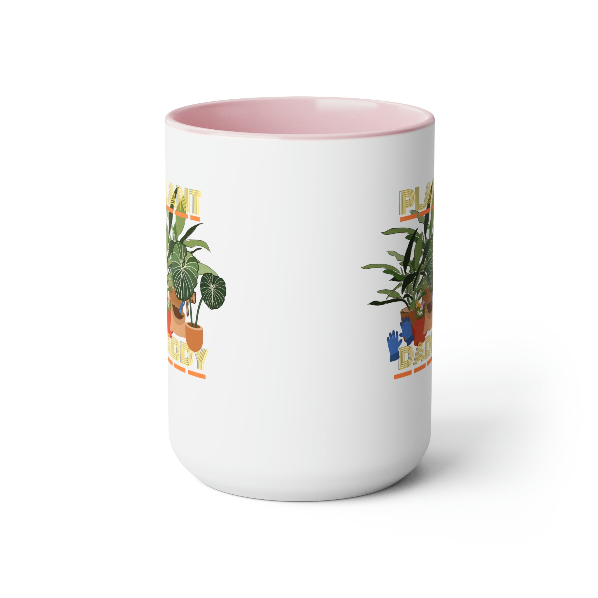 "Plant Daddy" LUV FARMS DesignsTwo-Tone Coffee Mugs, 15oz - SHOP LUV FARMS