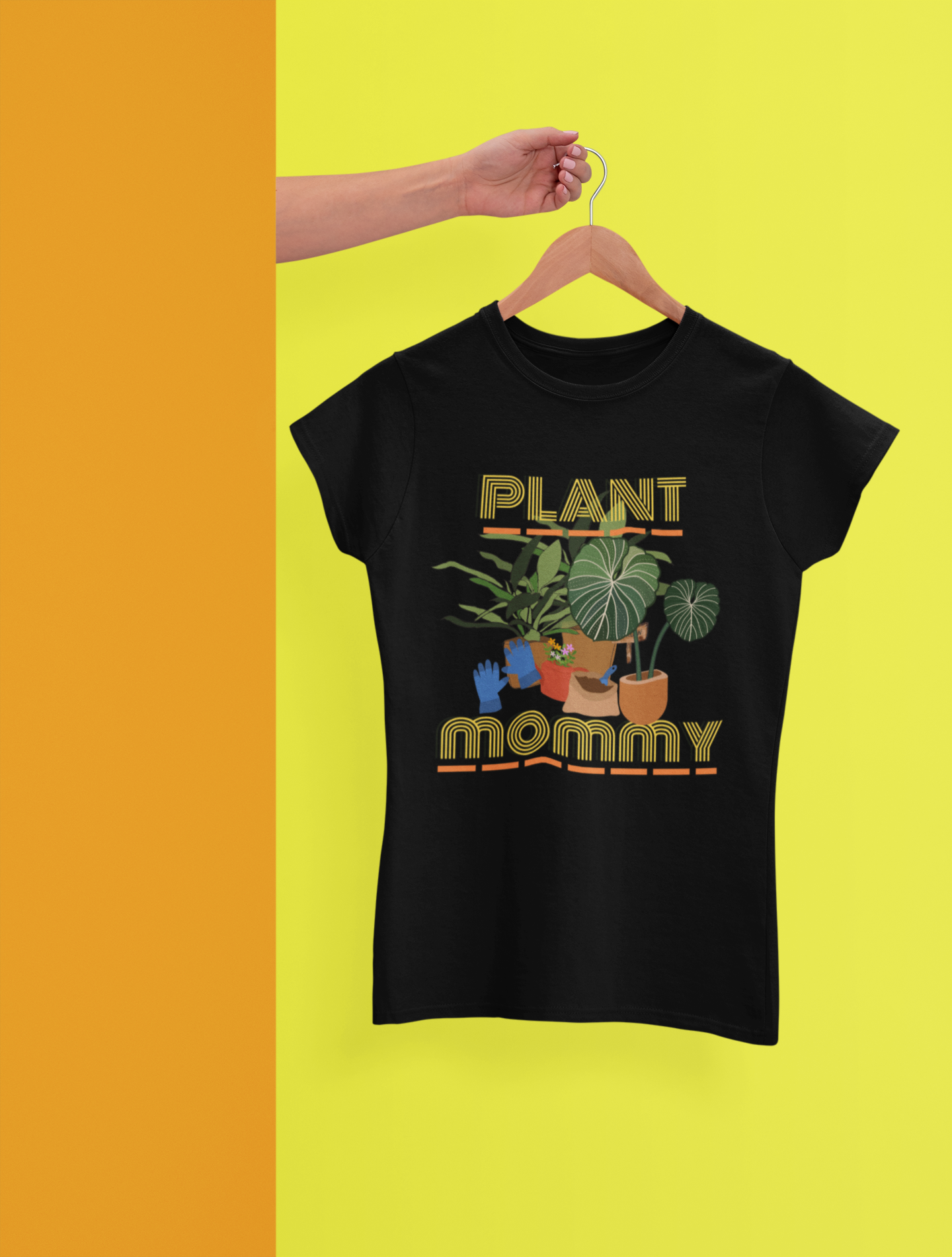 PLANT MOMMY Women's Roll Cuff T-Shirt - SHOP LUV FARMS