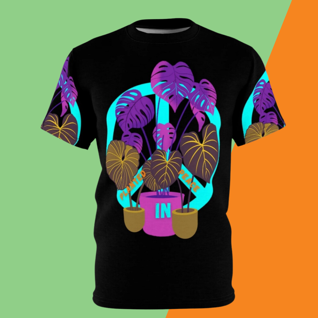 Planted In Peace Unisex Exclusive Fashion Tee "Be Planted" - SHOP LUV FARMS