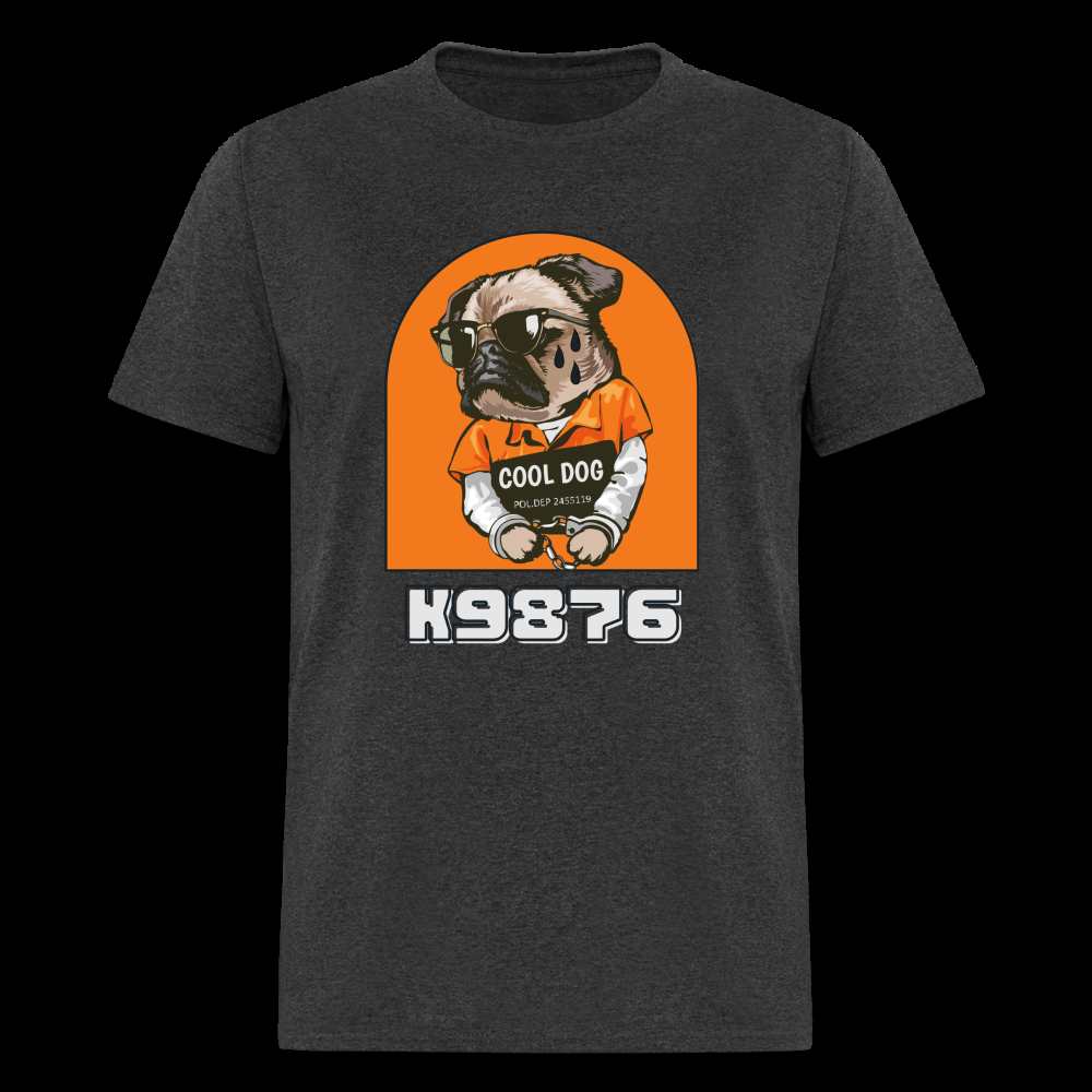 Cool Dog Unisex Classic T-Shirt - heather black