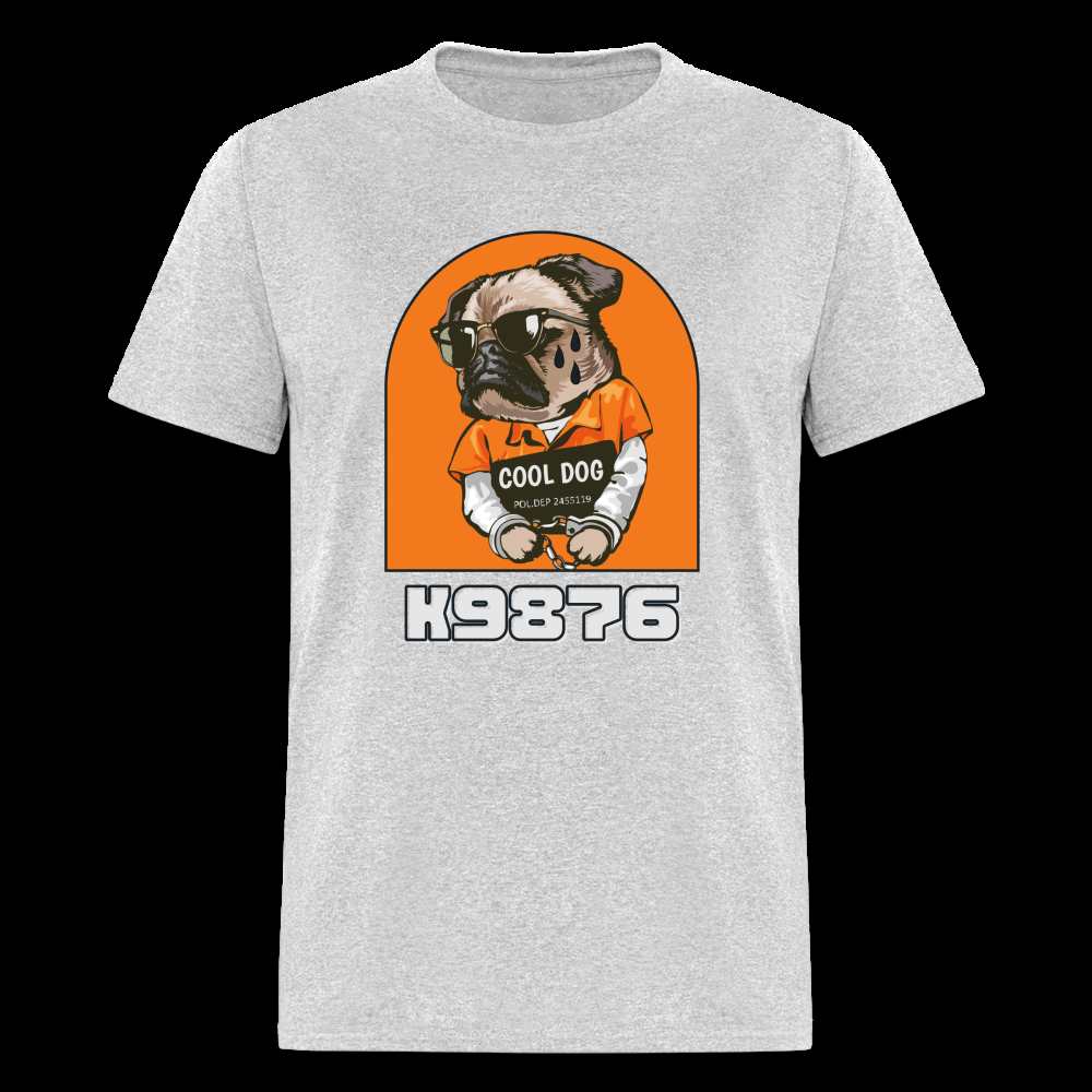 Cool Dog Unisex Classic T-Shirt - heather gray