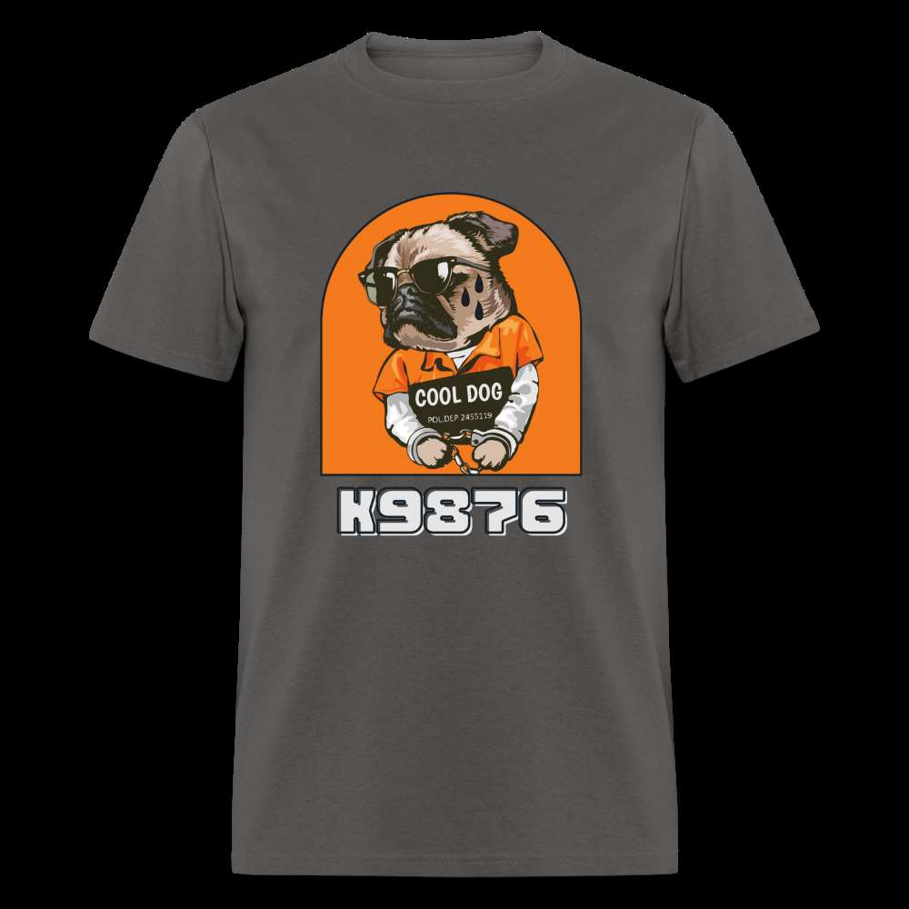 Cool Dog Unisex Classic T-Shirt - charcoal