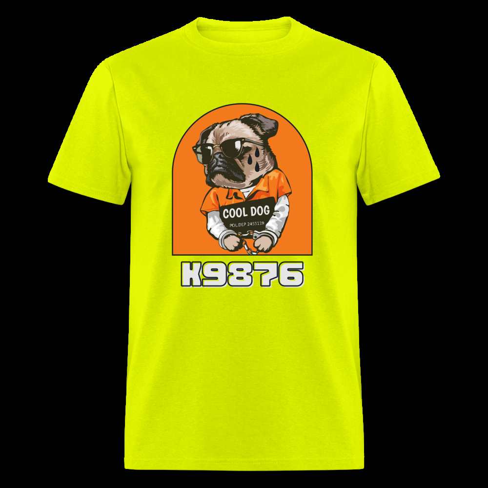 Cool Dog Unisex Classic T-Shirt - safety green