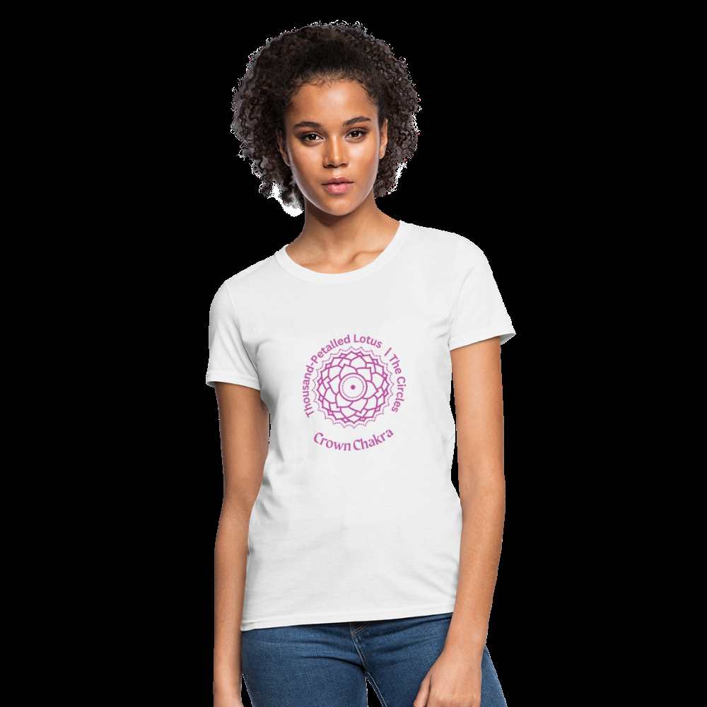 Crown Chakra Women's T-Shirt - white