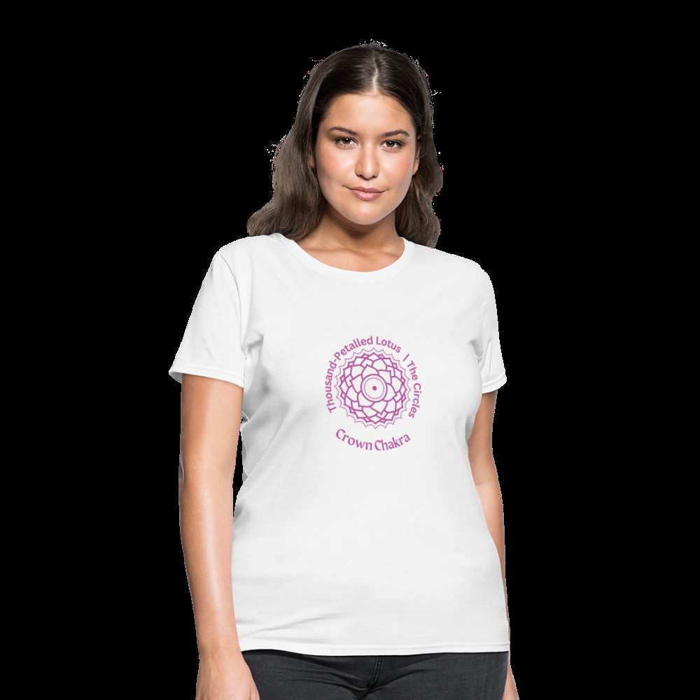 Crown Chakra Women's T-Shirt - white