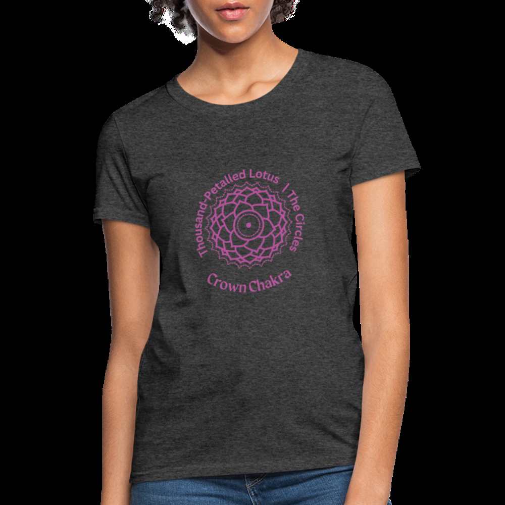 Crown Chakra Women's T-Shirt - heather black