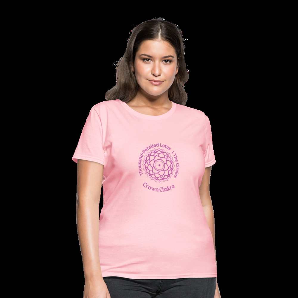 Crown Chakra Women's T-Shirt - pink