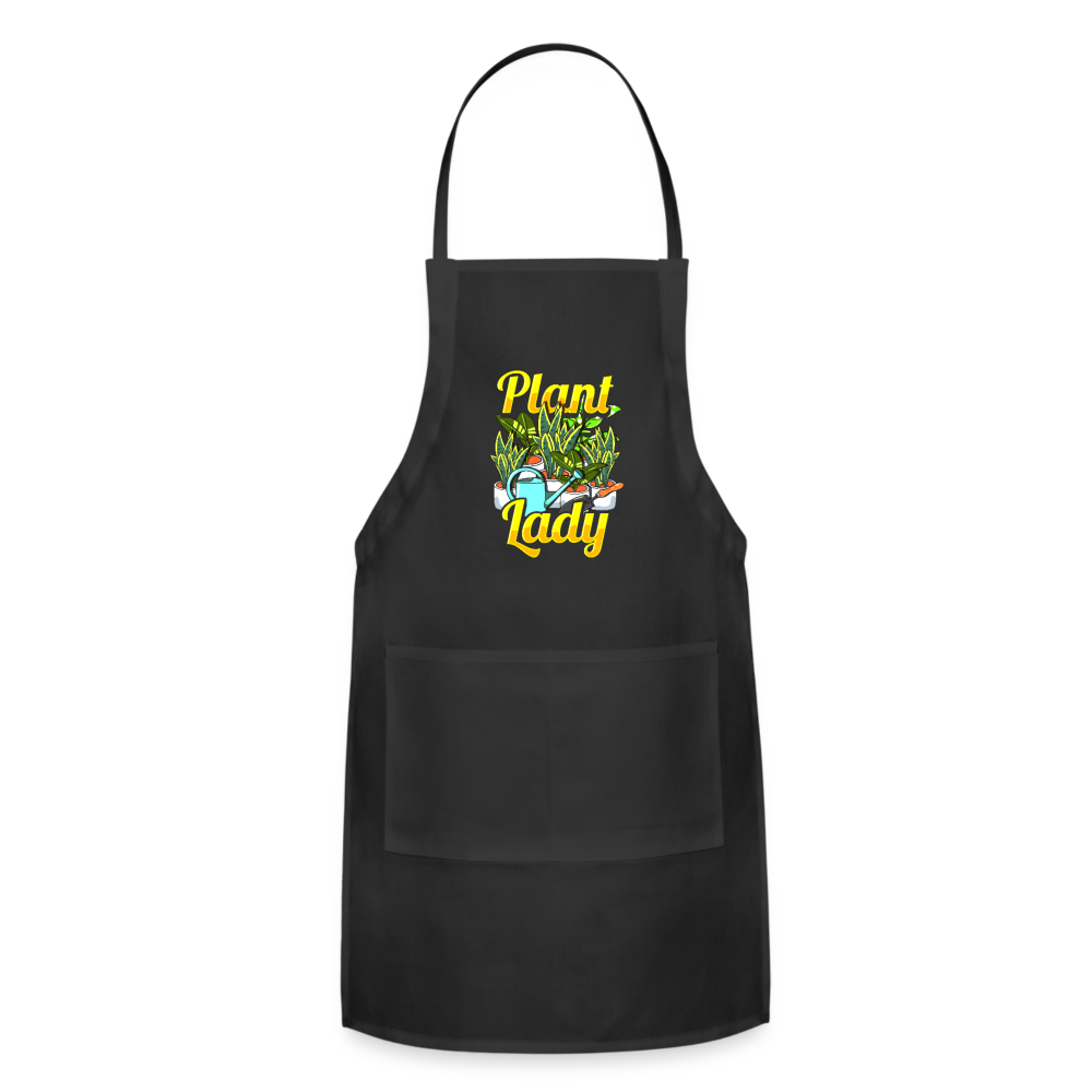 Plant Lady Adjustable Apron - black