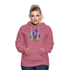 Planted In Peace Women’s Premium Hoodie - mauve